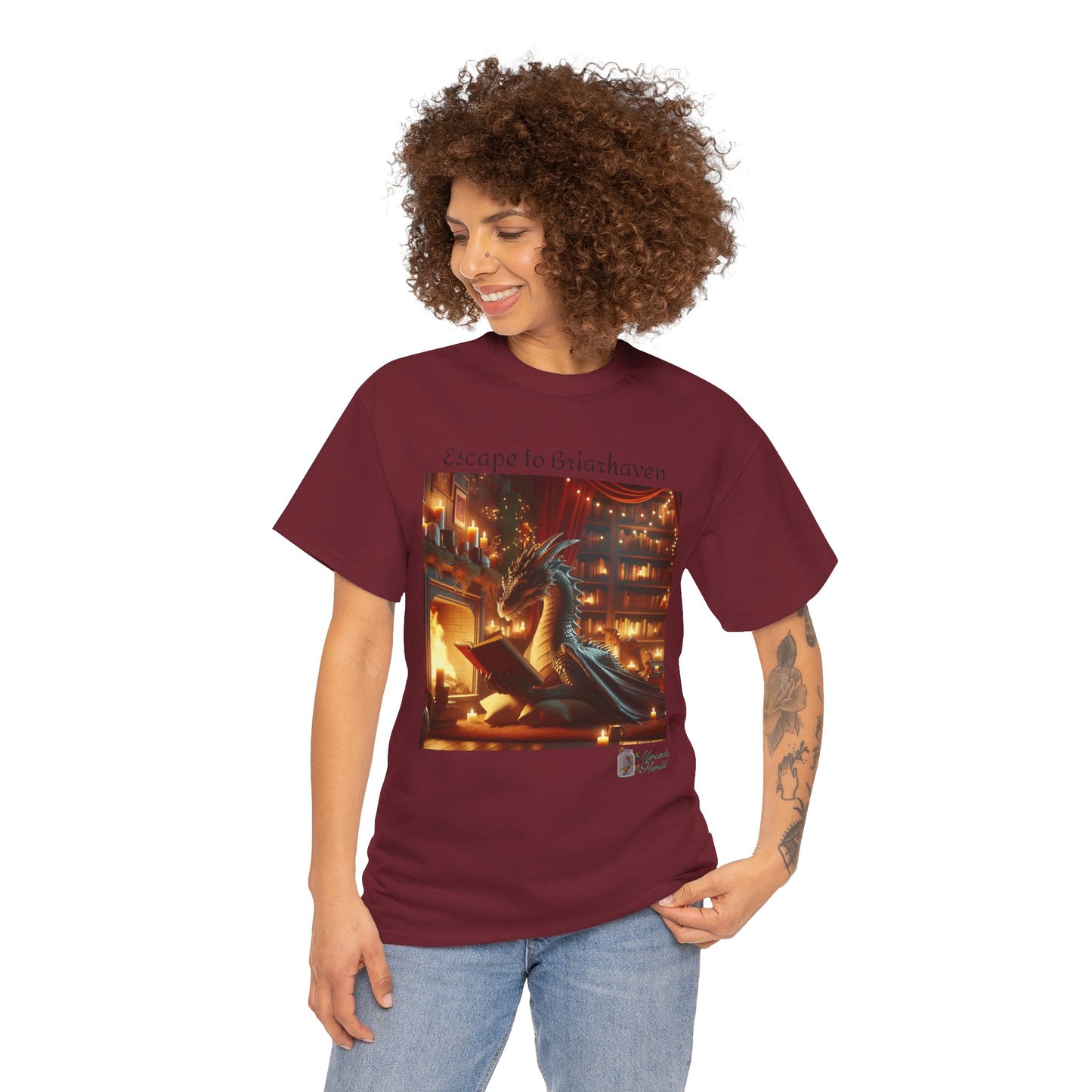 Escape to Briarhaven Heavy Cotton Tee