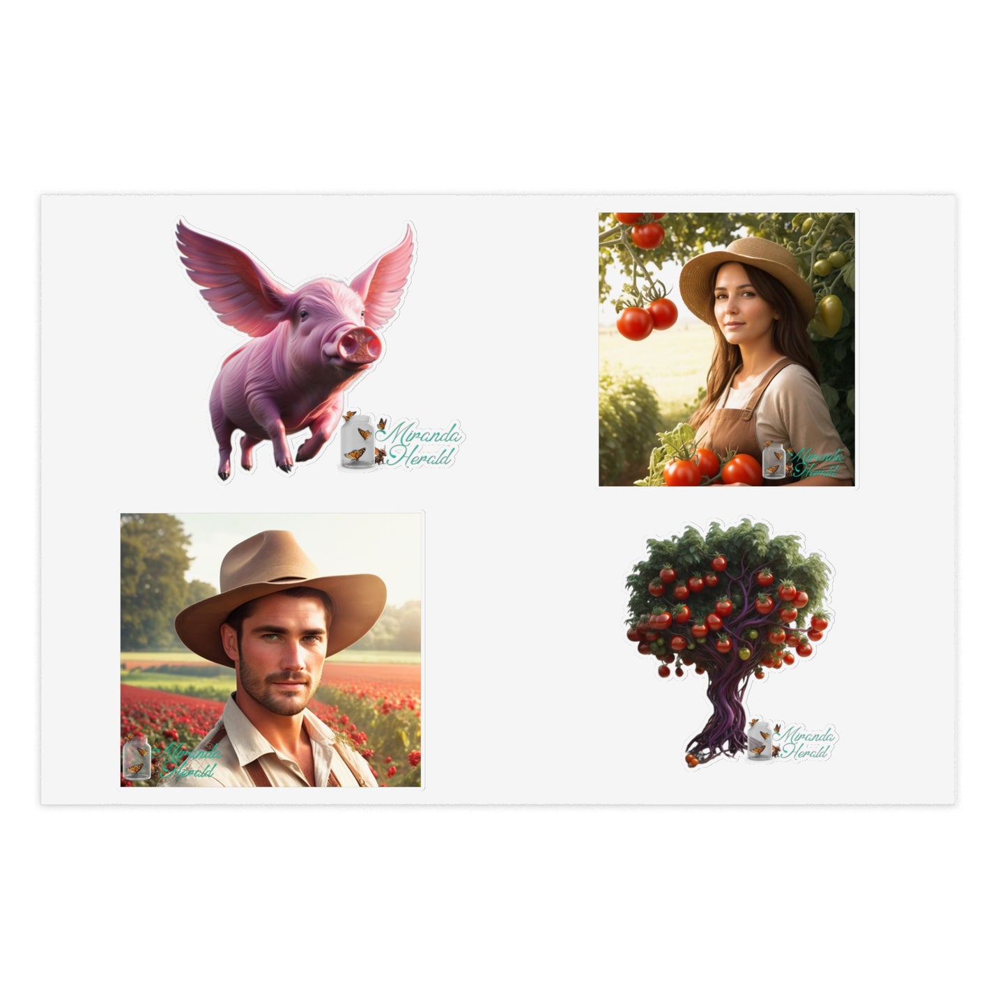 Briarhaven Sticker Sheets