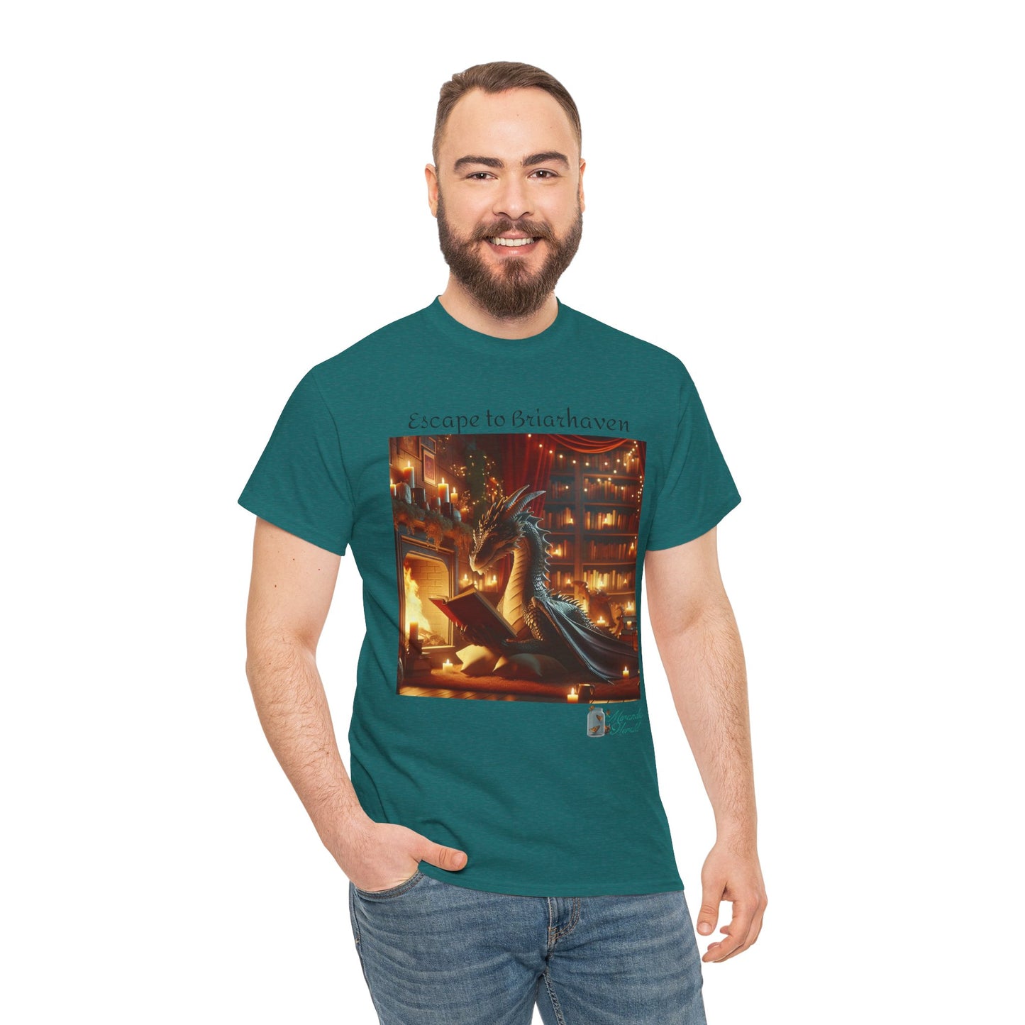Escape to Briarhaven Heavy Cotton Tee