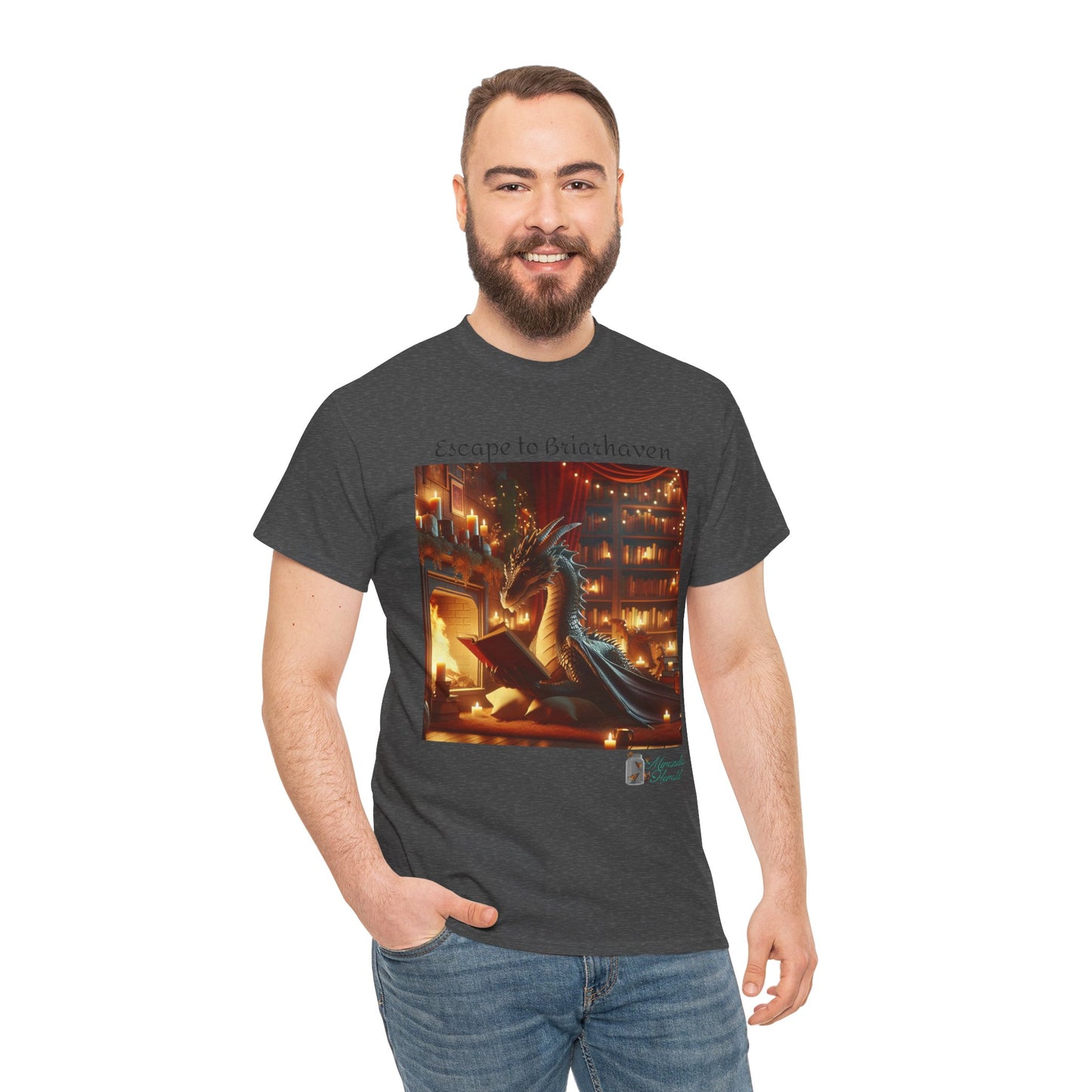 Escape to Briarhaven Heavy Cotton Tee