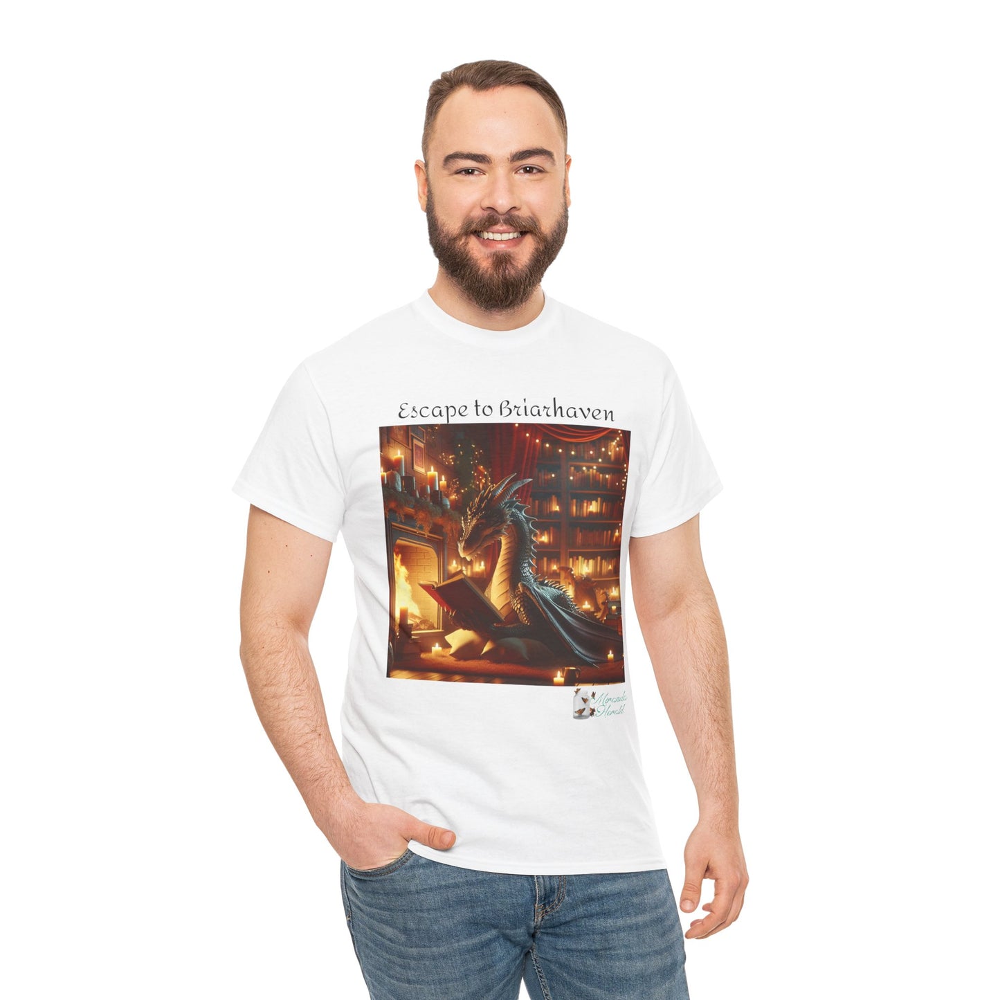 Escape to Briarhaven Heavy Cotton Tee