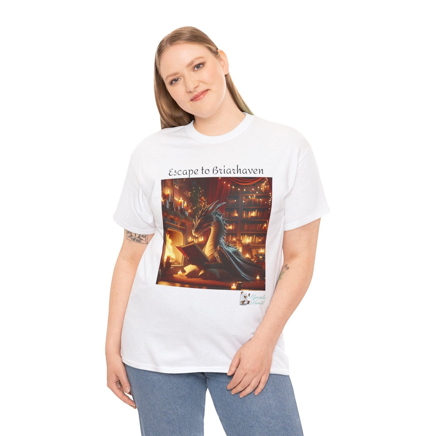 Escape to Briarhaven Heavy Cotton Tee