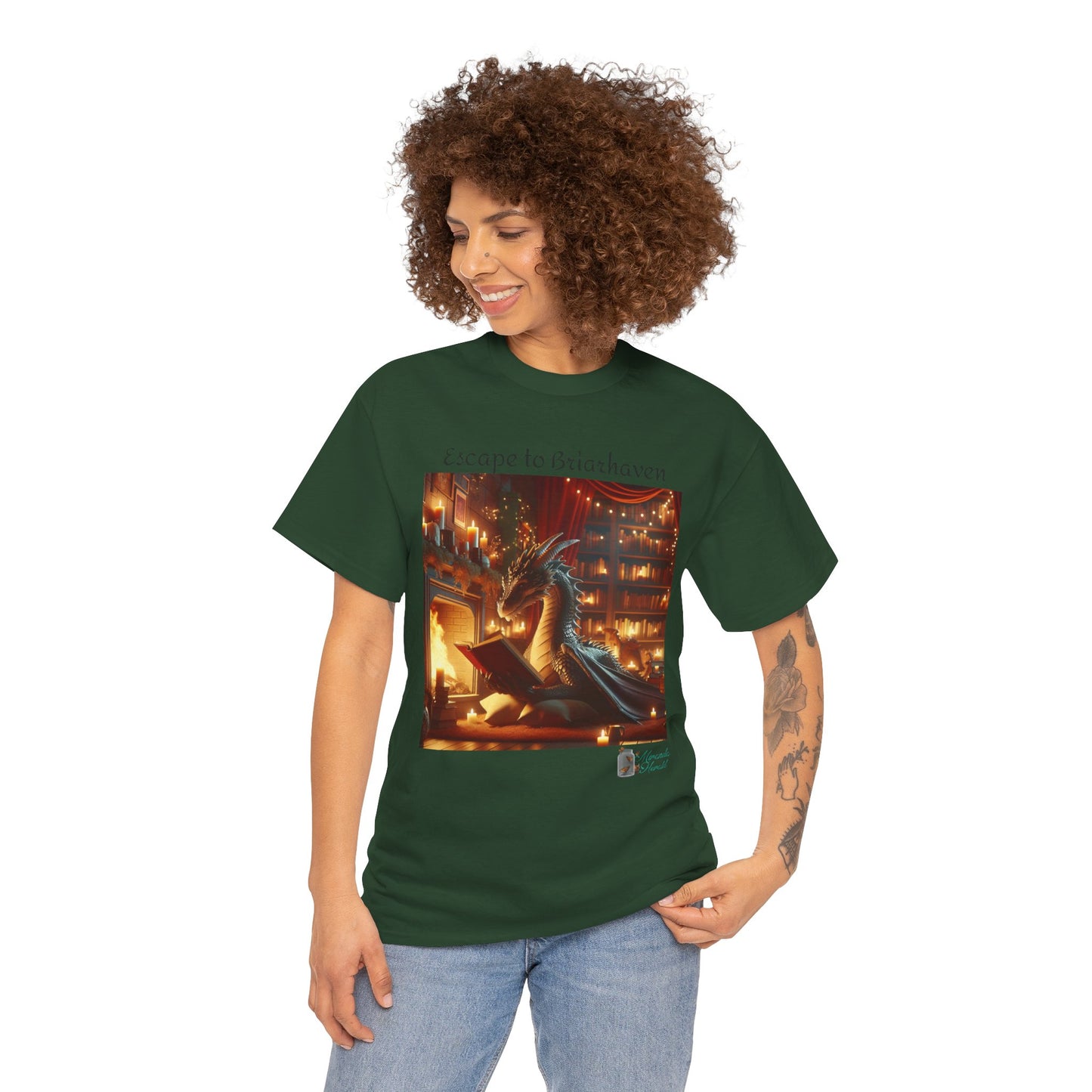 Escape to Briarhaven Heavy Cotton Tee