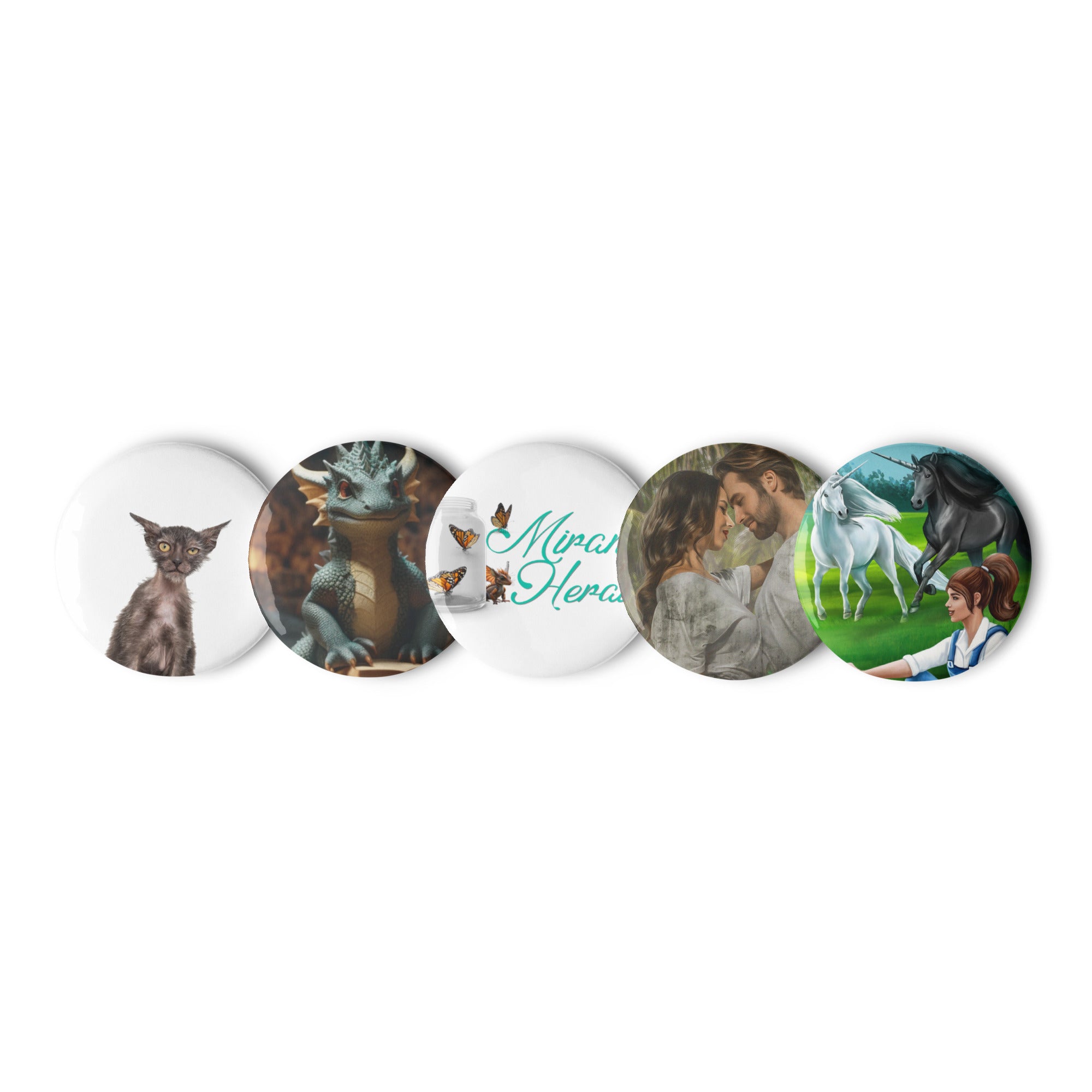 Character Buttons – Miranda Herald